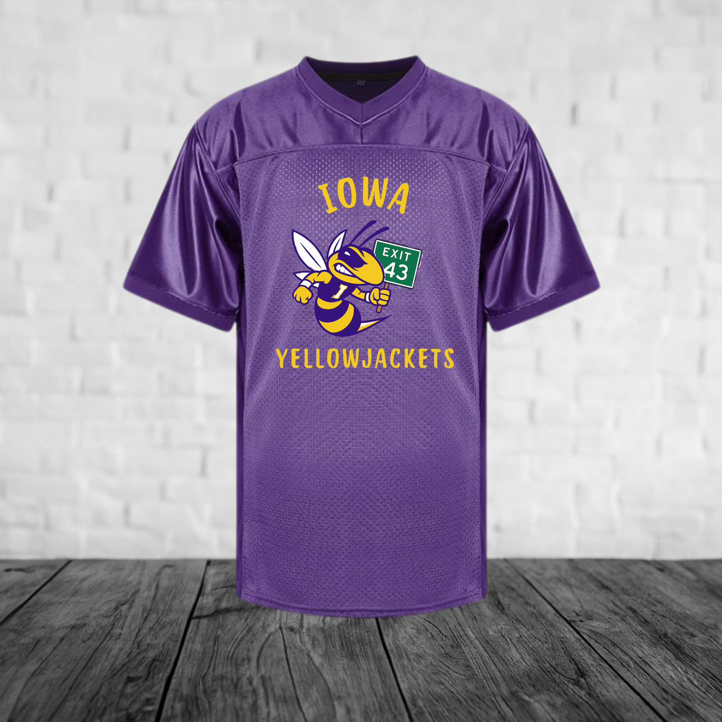 Yellowjackets Exit 43 Football Jersey